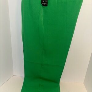 Green Wide Leg Slacks NWT